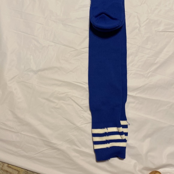 NWT adidas soccer copa zone cushion socks color blue - Picture 4 of 4